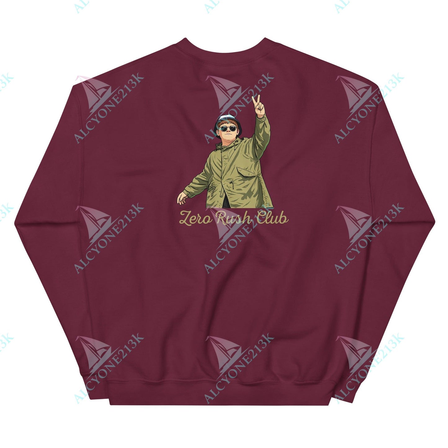 Alcyone213k Lewis Capaldi Unisex Sweatshirt - Rush Club - Funny Quotes