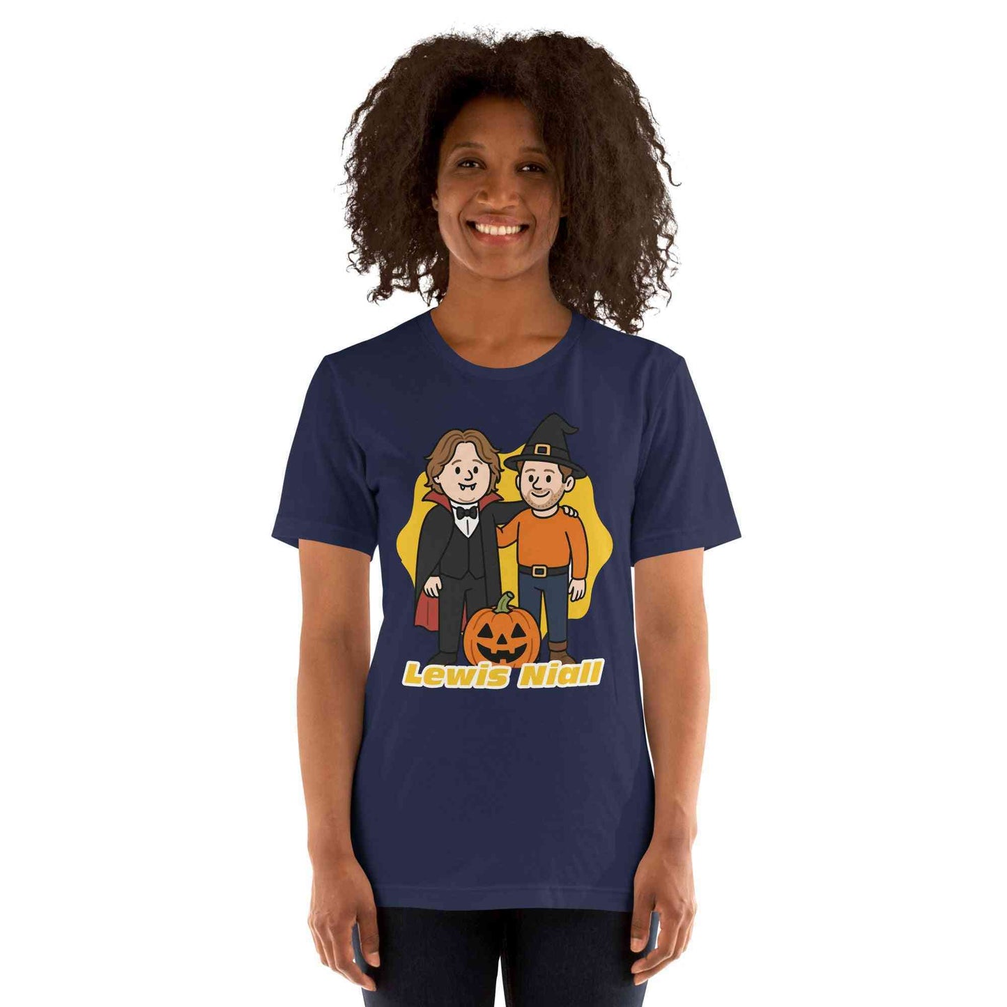 Lewis Capaldi & Niall Horan Unisex Halloween T-Shirt | Music Fan Apparel Alcyone213k