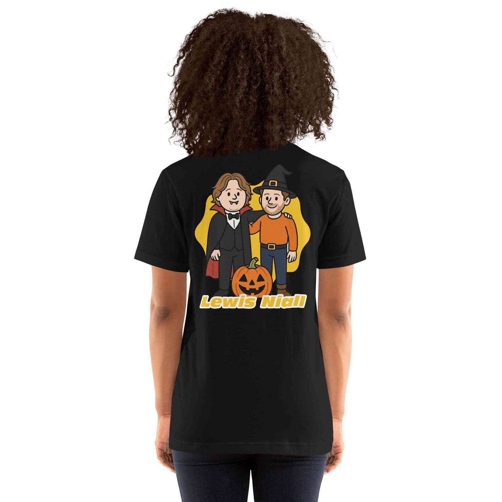Lewis Capaldi & Niall Horan Unisex Halloween T-Shirt | Music Fan Apparel Alcyone213k