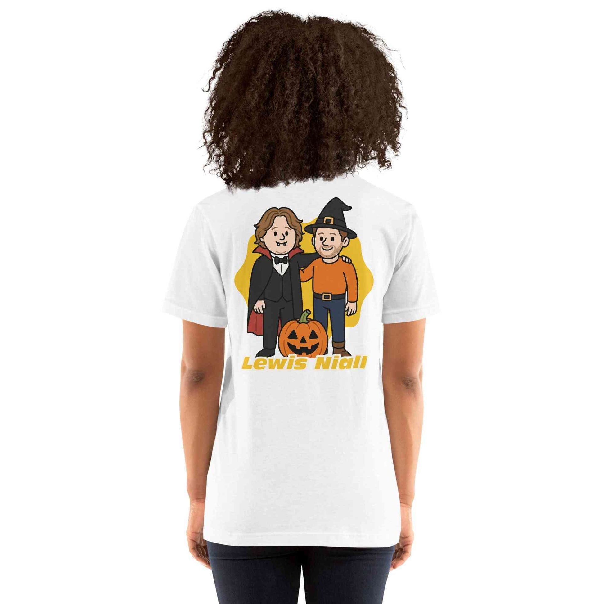 Lewis Capaldi & Niall Horan Unisex Halloween T-Shirt | Music Fan Apparel Alcyone213k