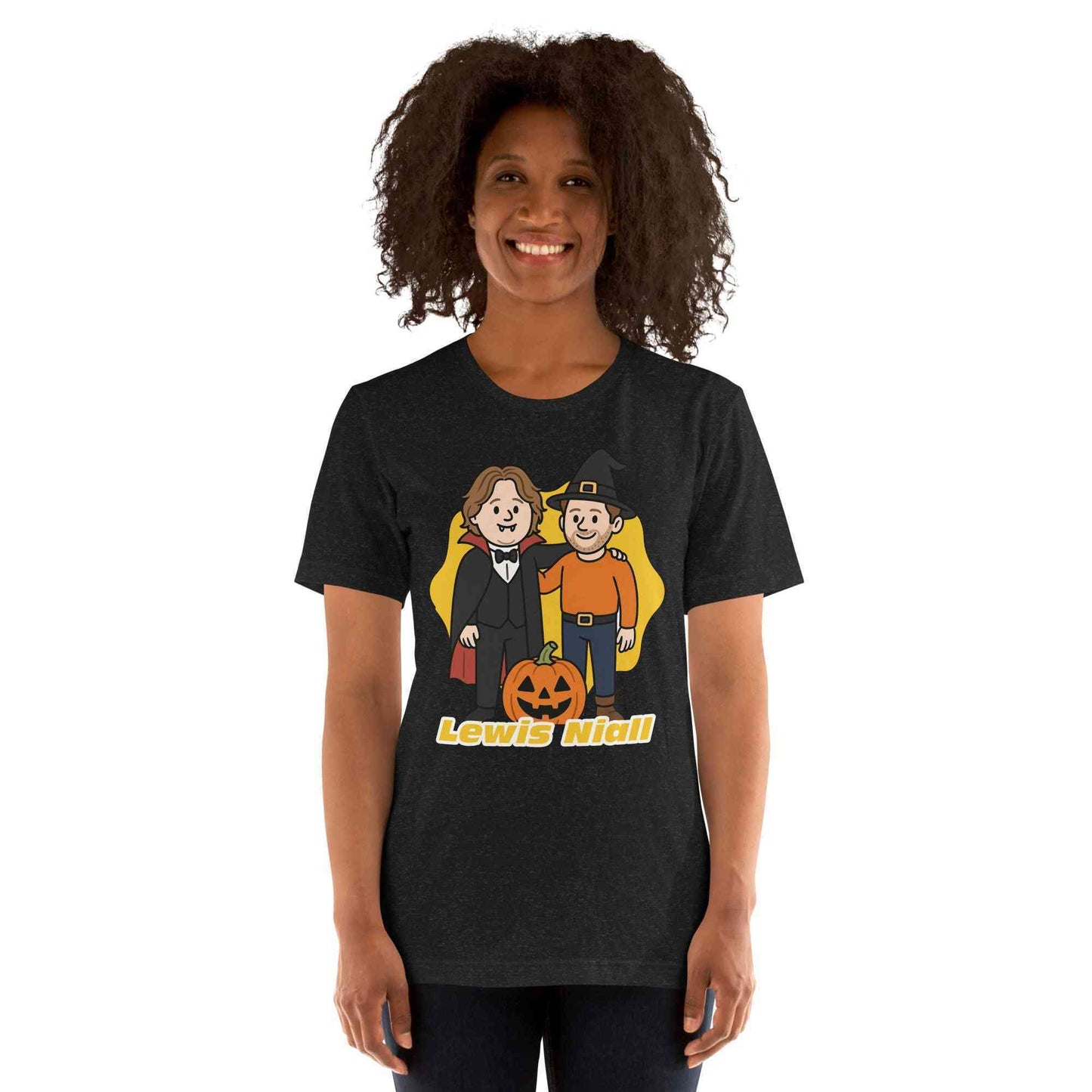 Lewis Capaldi & Niall Horan Unisex Halloween T-Shirt | Music Fan Apparel Alcyone213k
