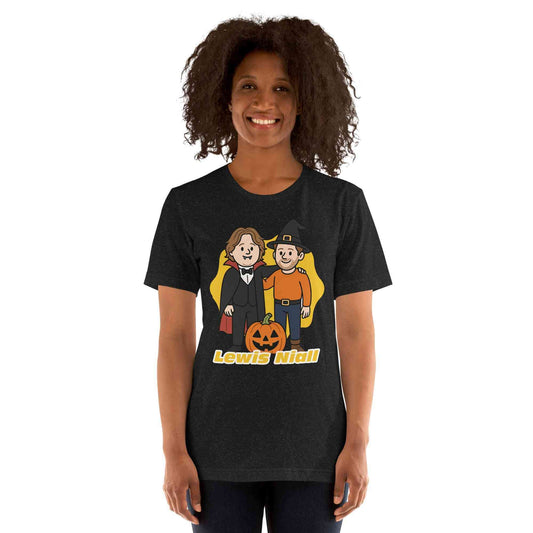 Lewis Capaldi & Niall Horan Unisex Halloween T-Shirt | Music Fan Apparel Alcyone213k