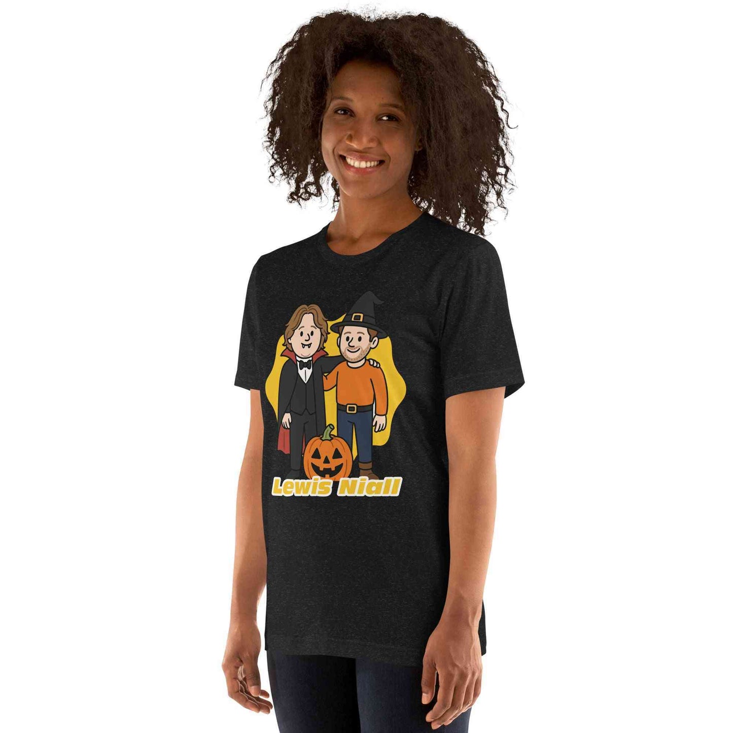 Lewis Capaldi & Niall Horan Unisex Halloween T-Shirt | Music Fan Apparel Alcyone213k
