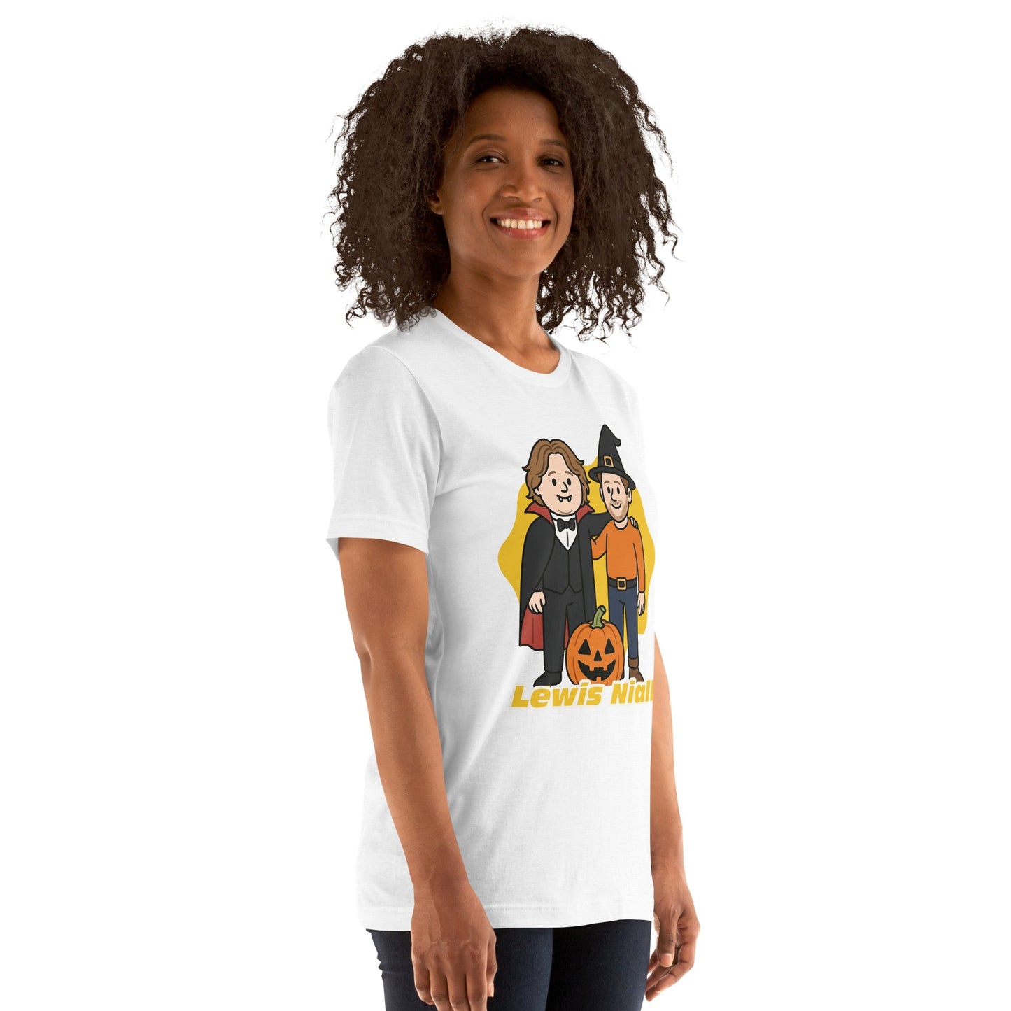 Lewis Capaldi & Niall Horan Unisex Halloween T-Shirt | Music Fan Apparel Alcyone213k