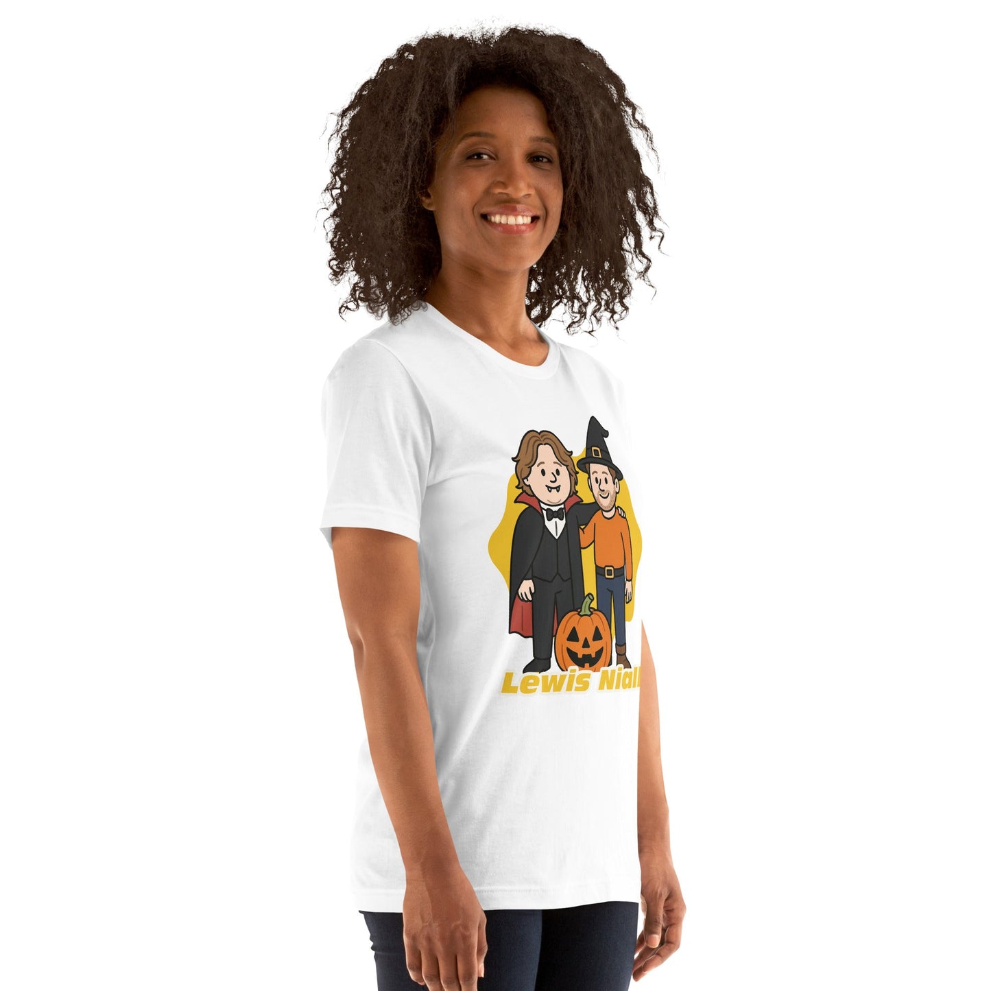 Lewis Capaldi & Niall Horan Unisex Halloween T-Shirt | Music Fan Apparel Alcyone213k