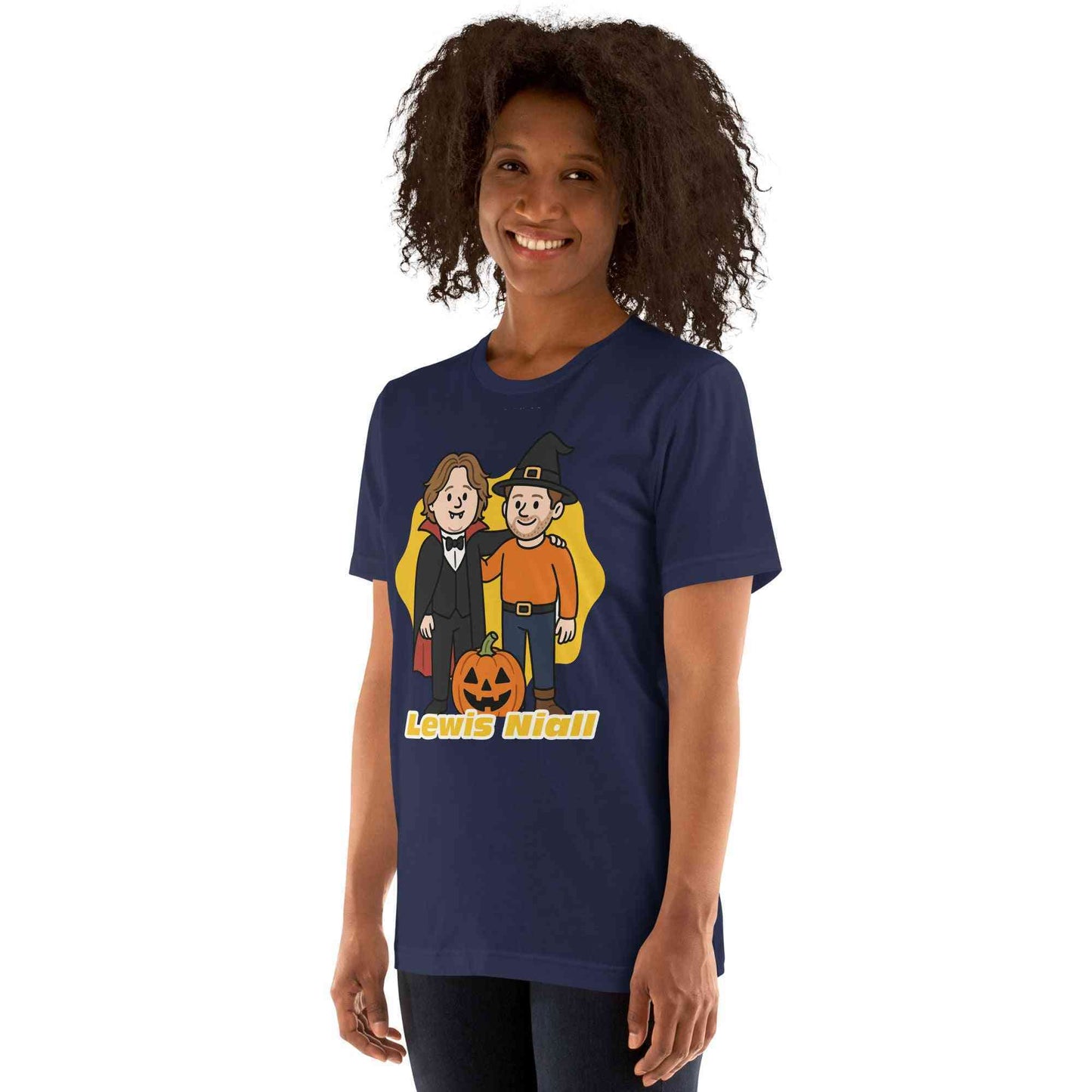 Lewis Capaldi & Niall Horan Unisex Halloween T-Shirt | Music Fan Apparel Alcyone213k