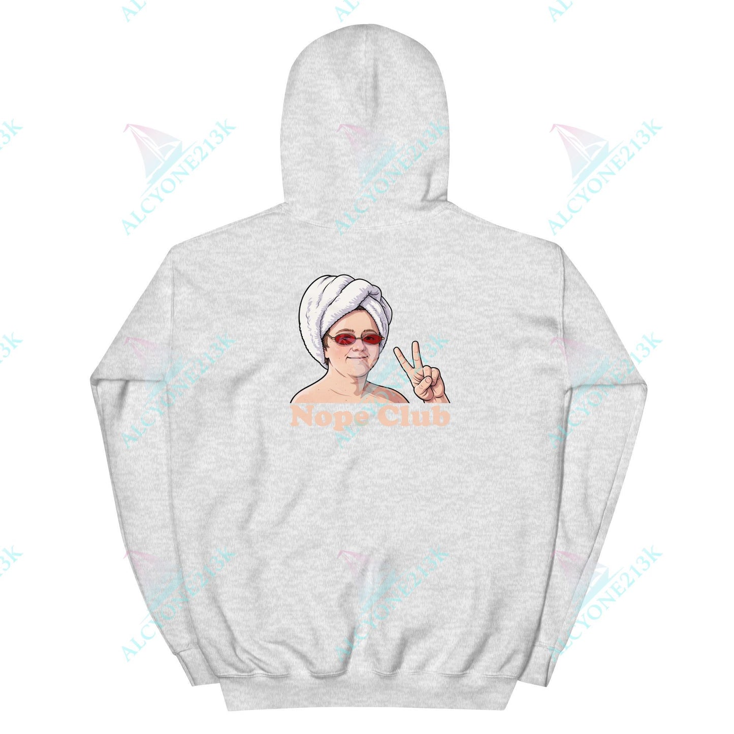 Alcyone213k Lewis Capaldi Unisex Hoodie - Nope Club - Funny Quotes