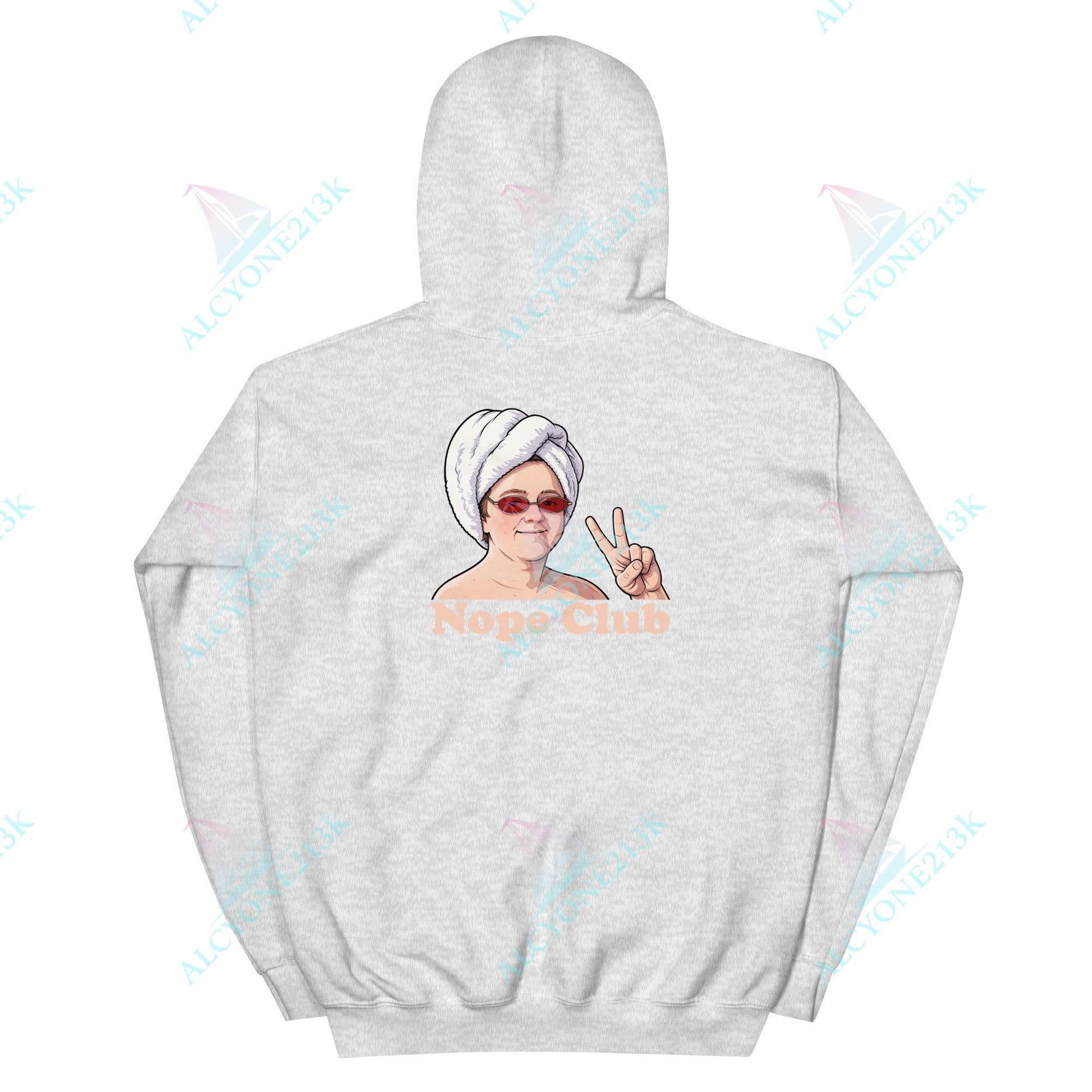 Alcyone213k Lewis Capaldi Unisex Hoodie - Nope Club - Funny Quotes