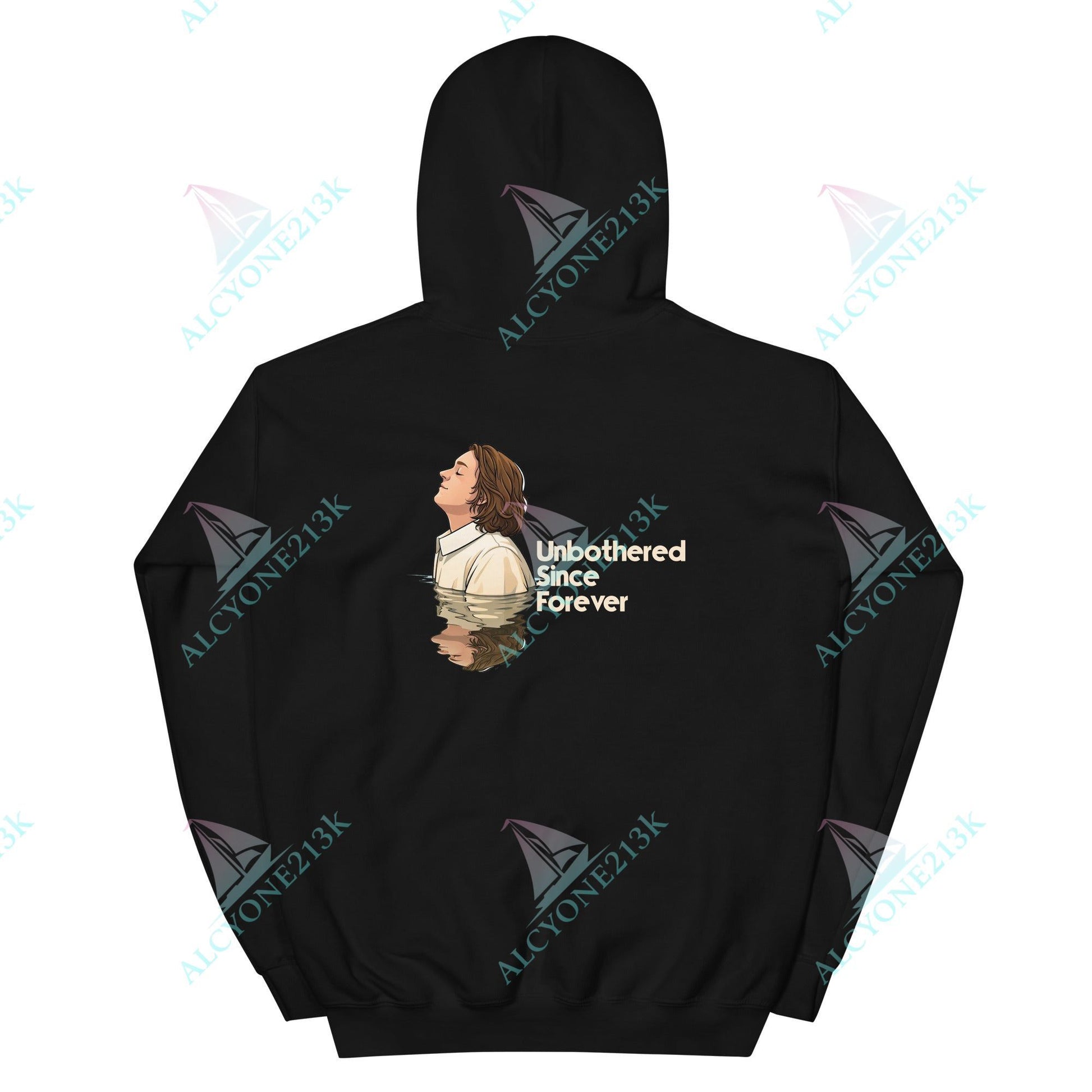 Alcyone213k Lewis Capaldi Unisex Hoodie - Unbothered Since Forever - Funny Quotes