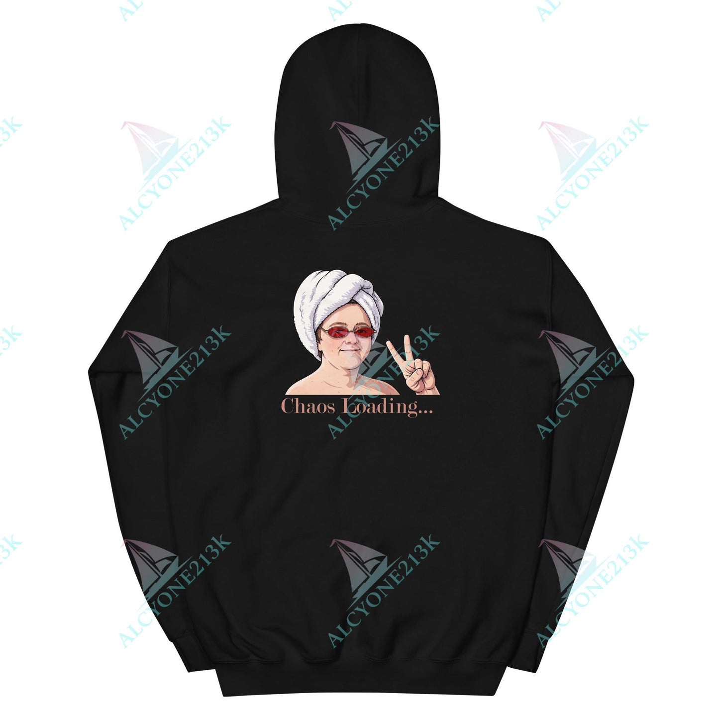Alcyone213k Lewis Capaldi Unisex Hoodie - Chaos Loading - Funny Quotes