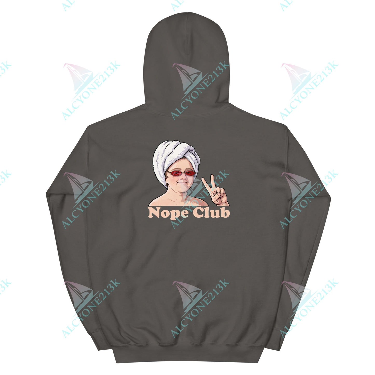 Alcyone213k Lewis Capaldi Unisex Hoodie - Nope Club - Funny Quotes