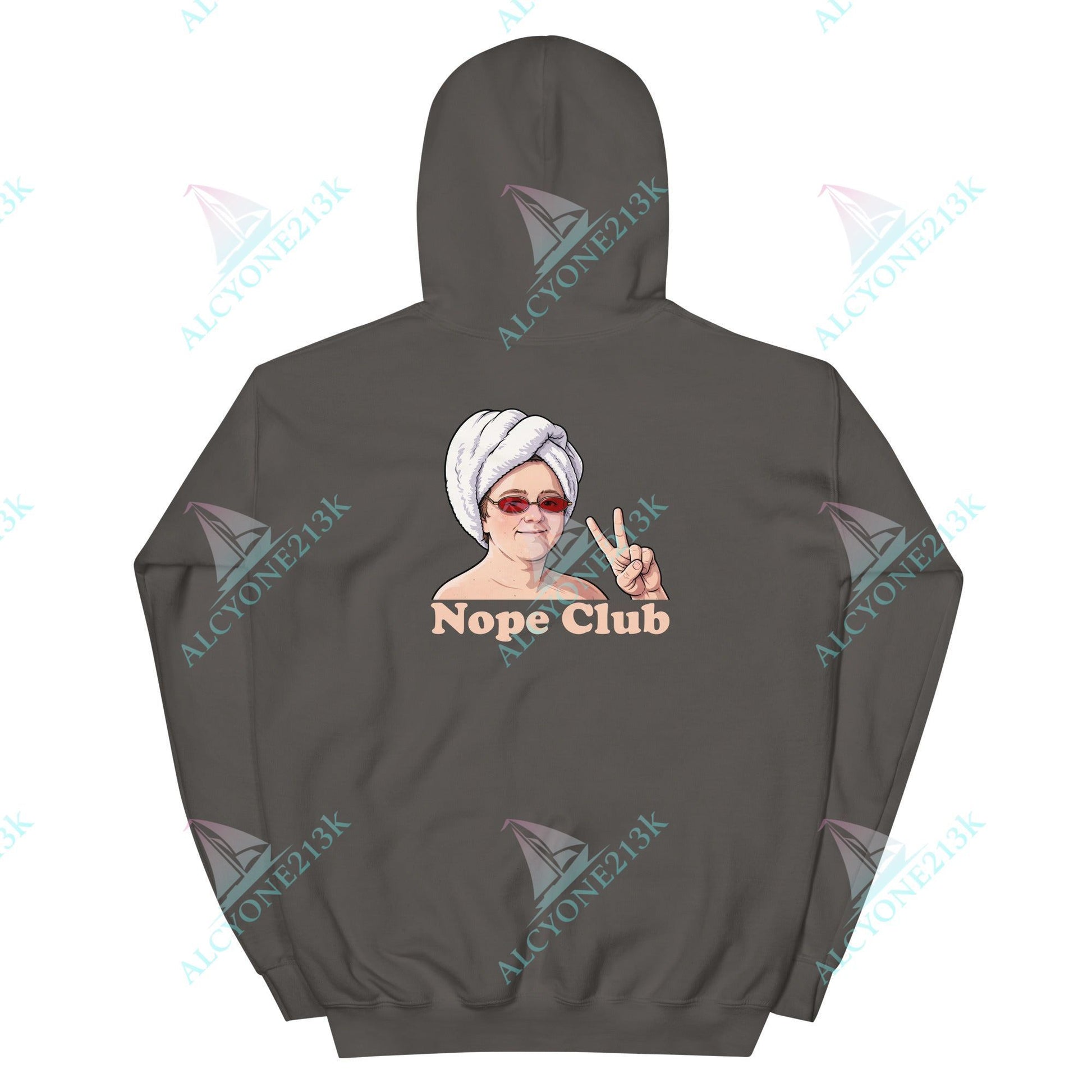 Alcyone213k Lewis Capaldi Unisex Hoodie - Nope Club - Funny Quotes