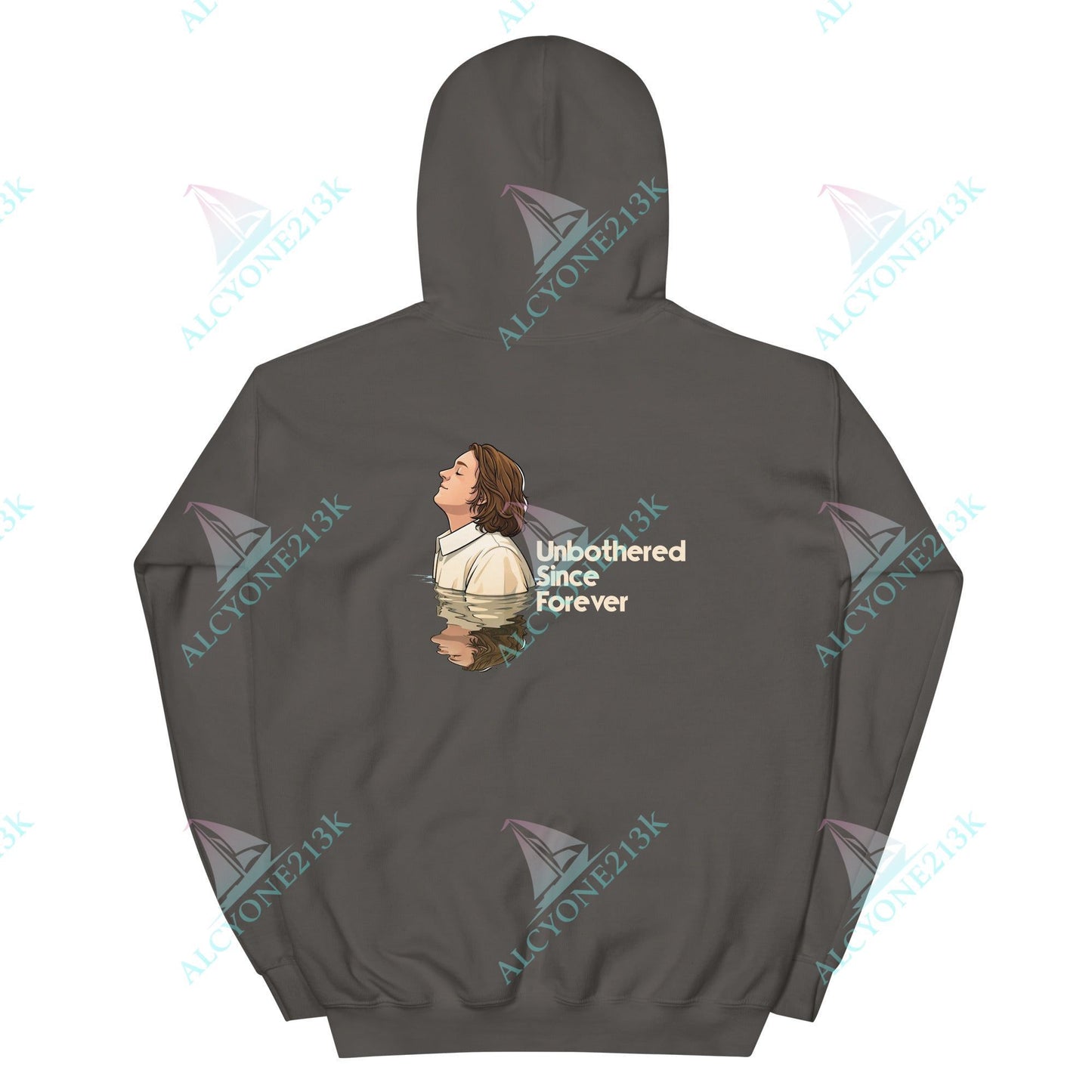 Alcyone213k Lewis Capaldi Unisex Hoodie - Unbothered Since Forever - Funny Quotes