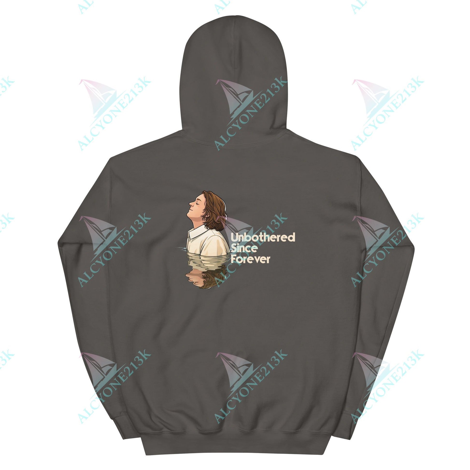 Alcyone213k Lewis Capaldi Unisex Hoodie - Unbothered Since Forever - Funny Quotes