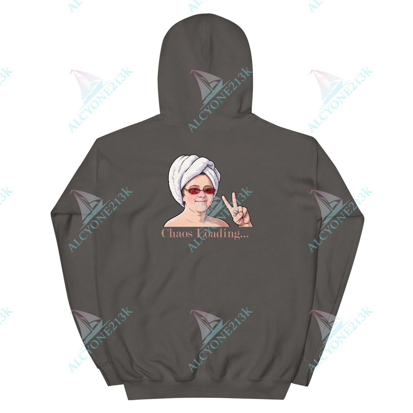 Alcyone213k Lewis Capaldi Unisex Hoodie - Chaos Loading - Funny Quotes