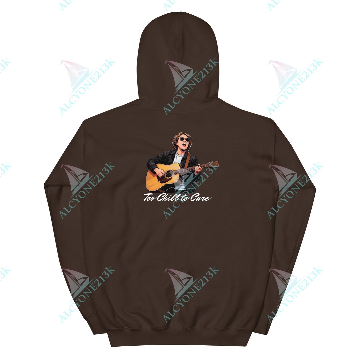 Alcyone213k Lewis Capaldi Unisex Hoodie - To Chill To Care - Funny Quotes