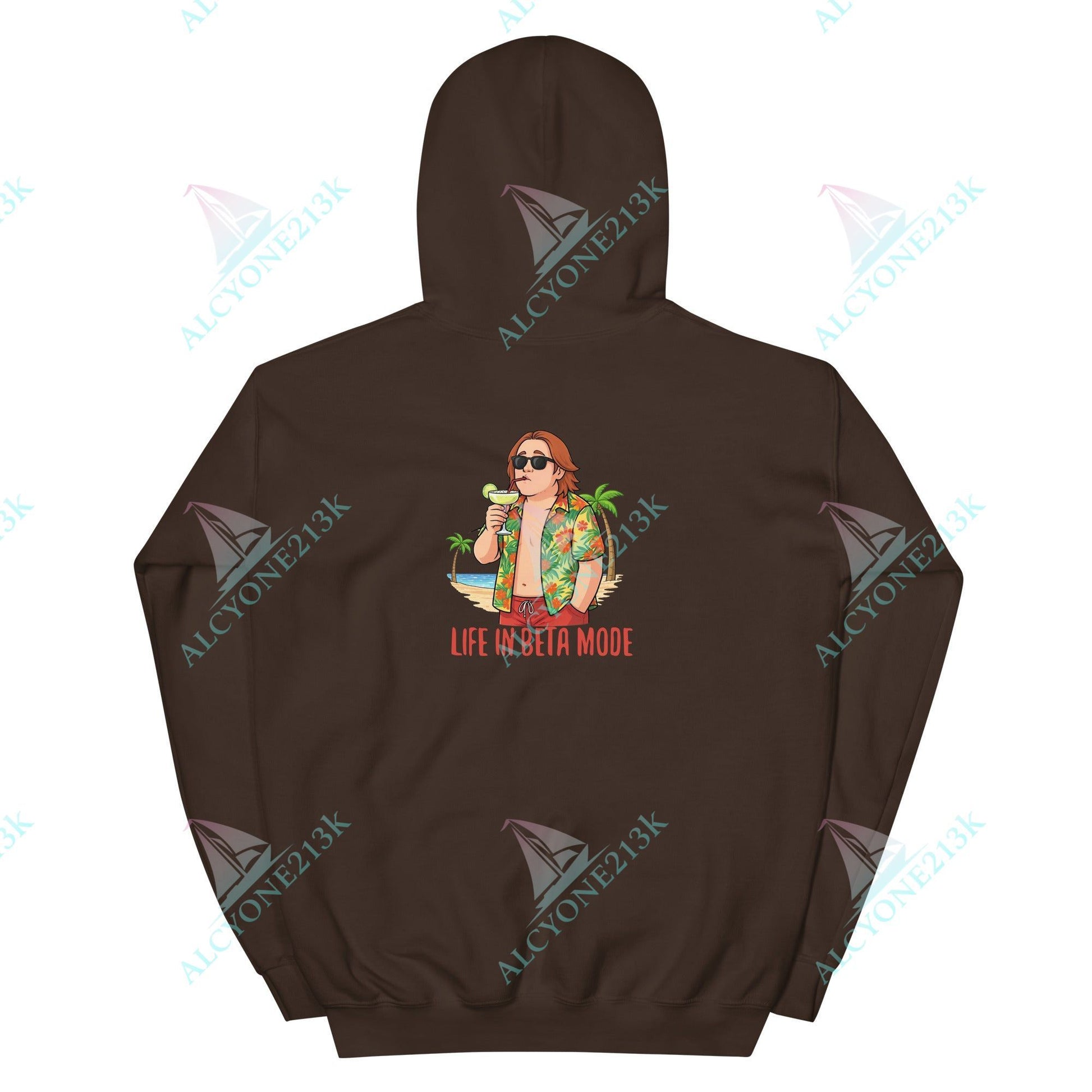 Alcyone213k Lewis Capaldi Unisex Hoodie - Life In Beta Mode - Funny Quotes