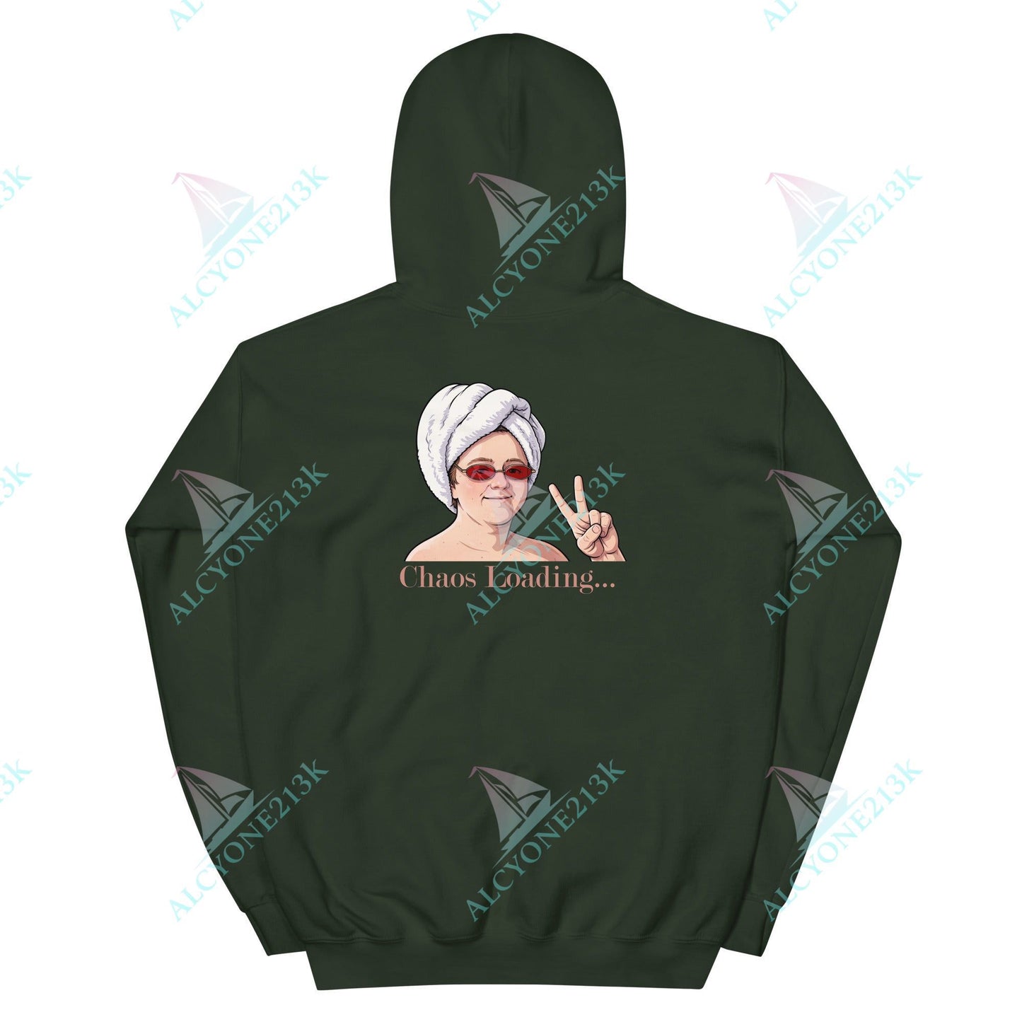 Alcyone213k Lewis Capaldi Unisex Hoodie - Chaos Loading - Funny Quotes