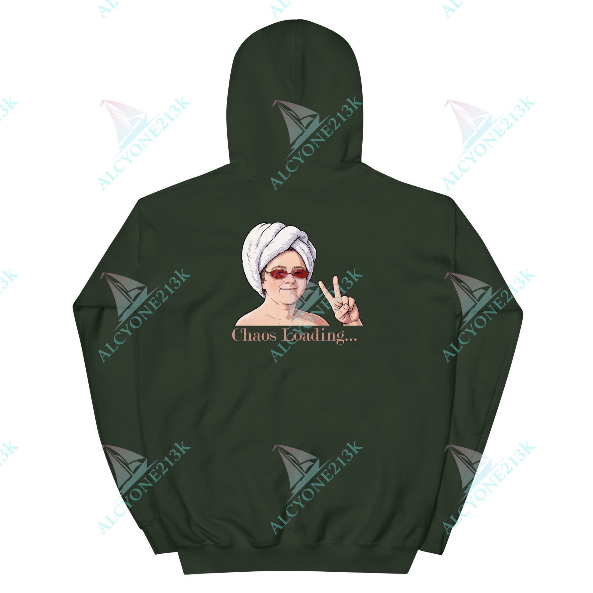 Alcyone213k Lewis Capaldi Unisex Hoodie - Chaos Loading - Funny Quotes