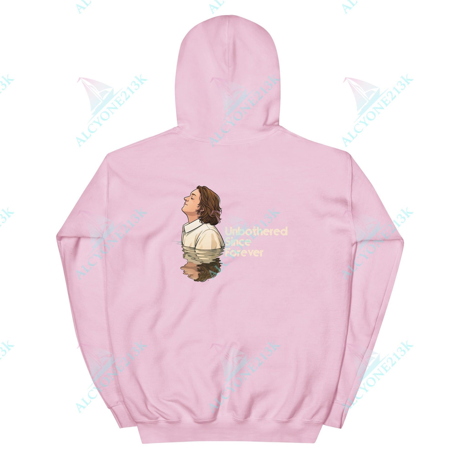 Alcyone213k Lewis Capaldi Unisex Hoodie - Unbothered Since Forever - Funny Quotes