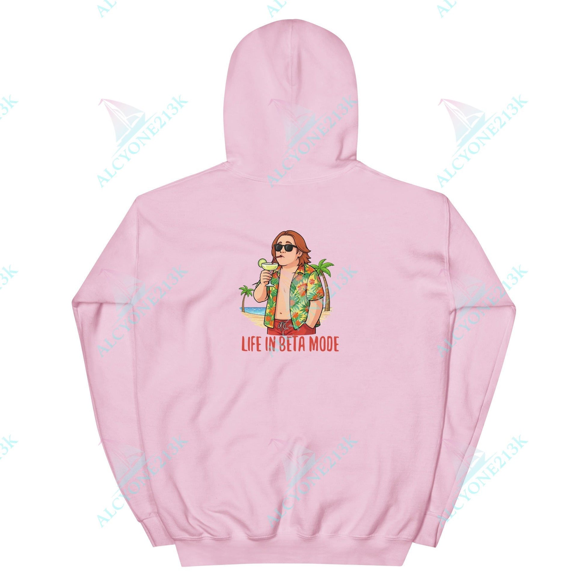 Alcyone213k Lewis Capaldi Unisex Hoodie - Life In Beta Mode - Funny Quotes
