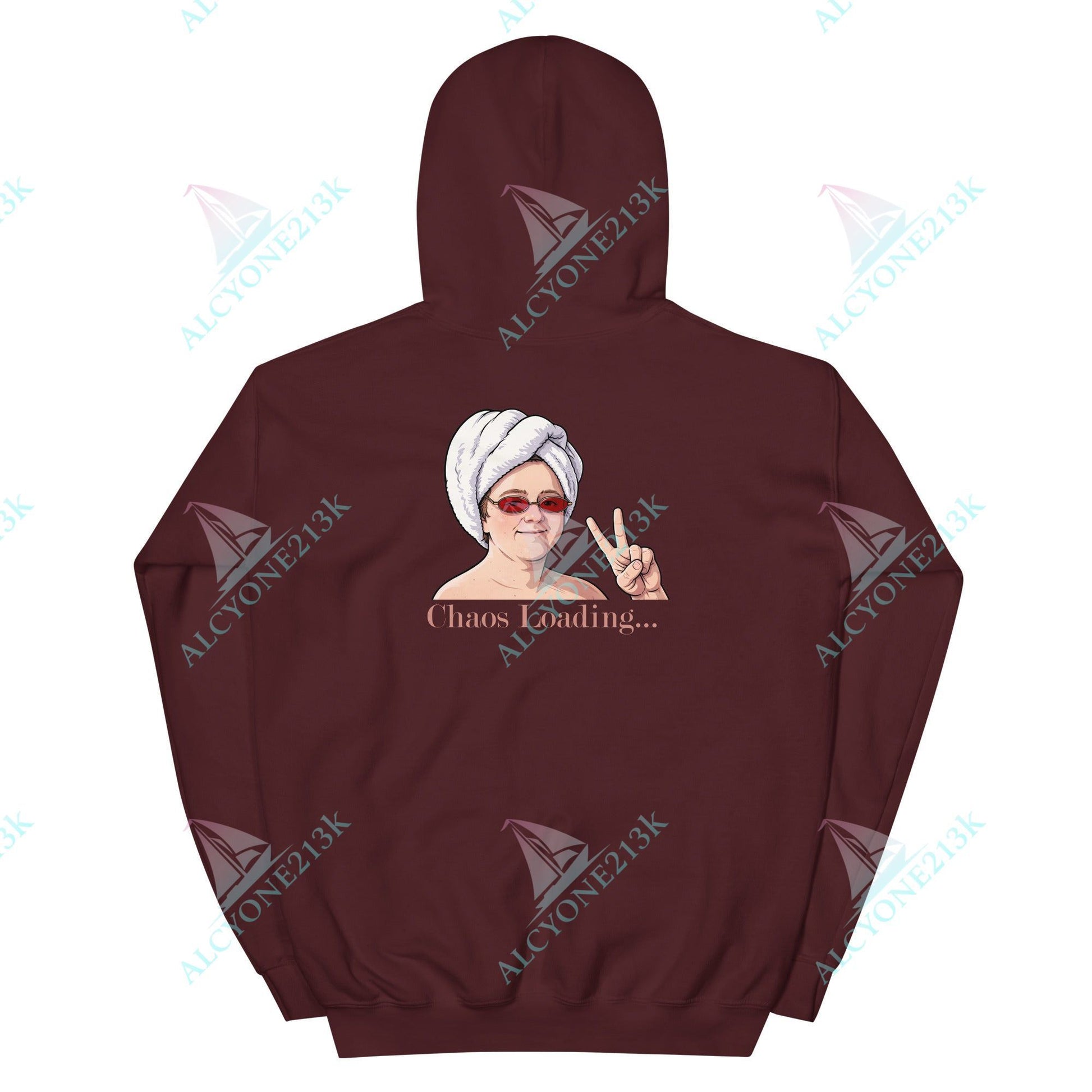 Alcyone213k Lewis Capaldi Unisex Hoodie - Chaos Loading - Funny Quotes