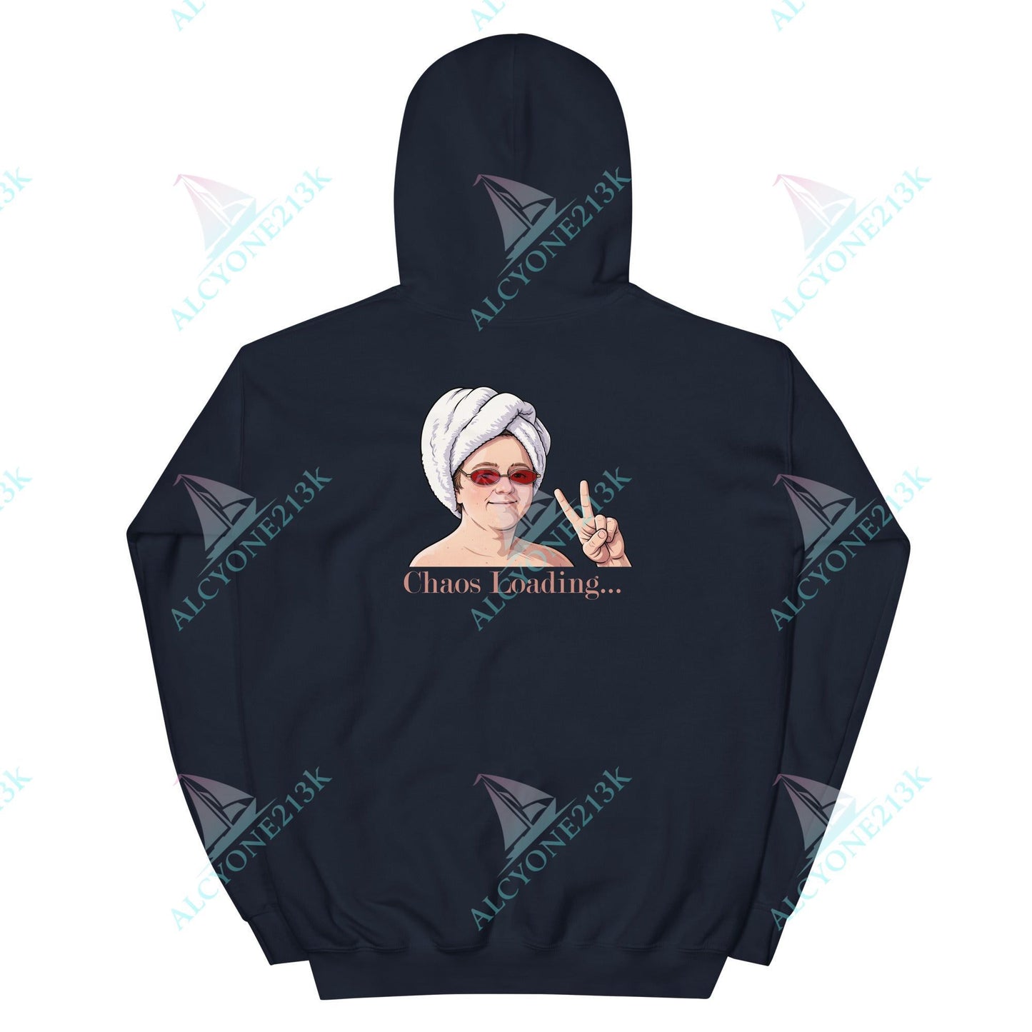 Alcyone213k Lewis Capaldi Unisex Hoodie - Chaos Loading - Funny Quotes