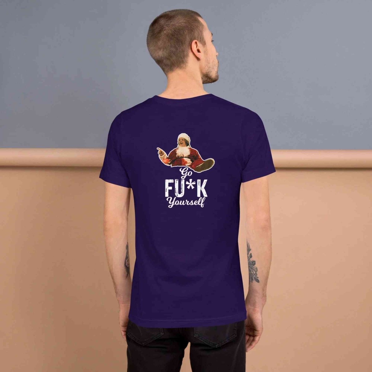 Lewis Capaldi Christmas T-Shirt | Unisex 'Go Fu*k Yourself' Festive Tee Alcyone213k