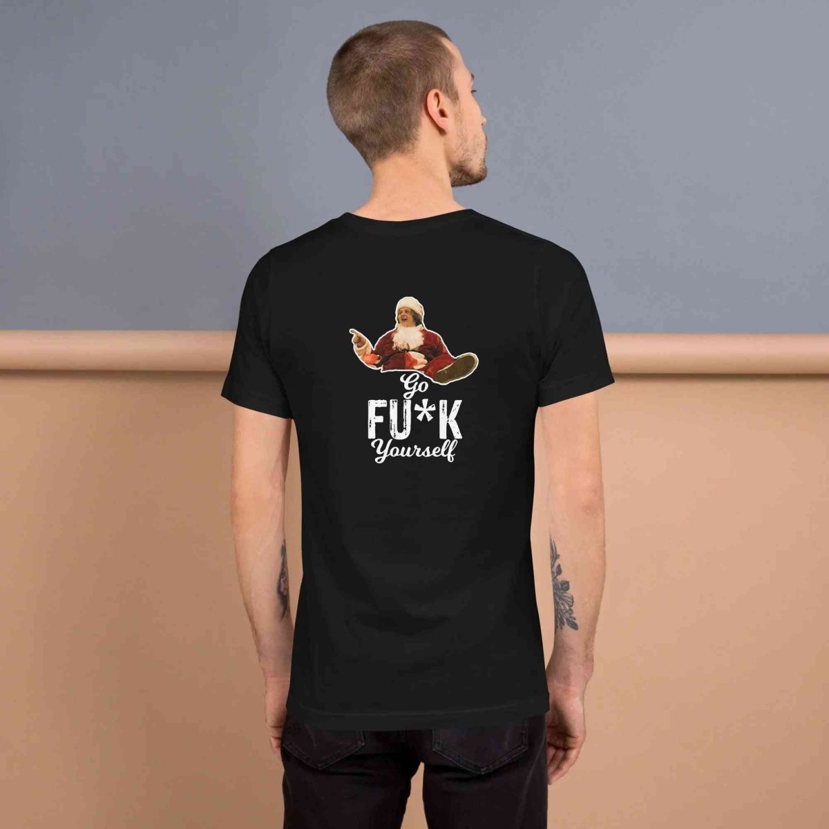 Lewis Capaldi Christmas T-Shirt | Unisex 'Go Fu*k Yourself' Festive Tee Alcyone213k