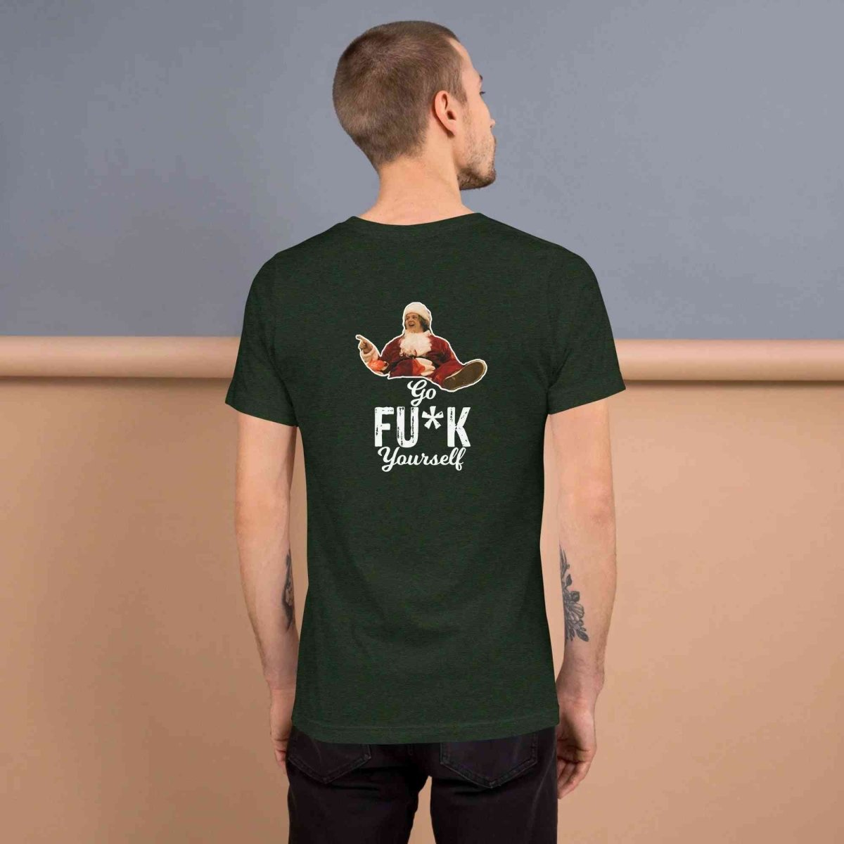 Lewis Capaldi Christmas T-Shirt | Unisex 'Go Fu*k Yourself' Festive Tee Alcyone213k