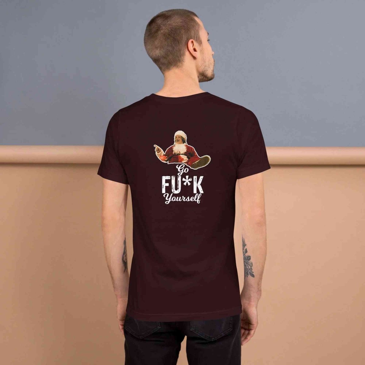 Lewis Capaldi Christmas T-Shirt | Unisex 'Go Fu*k Yourself' Festive Tee Alcyone213k
