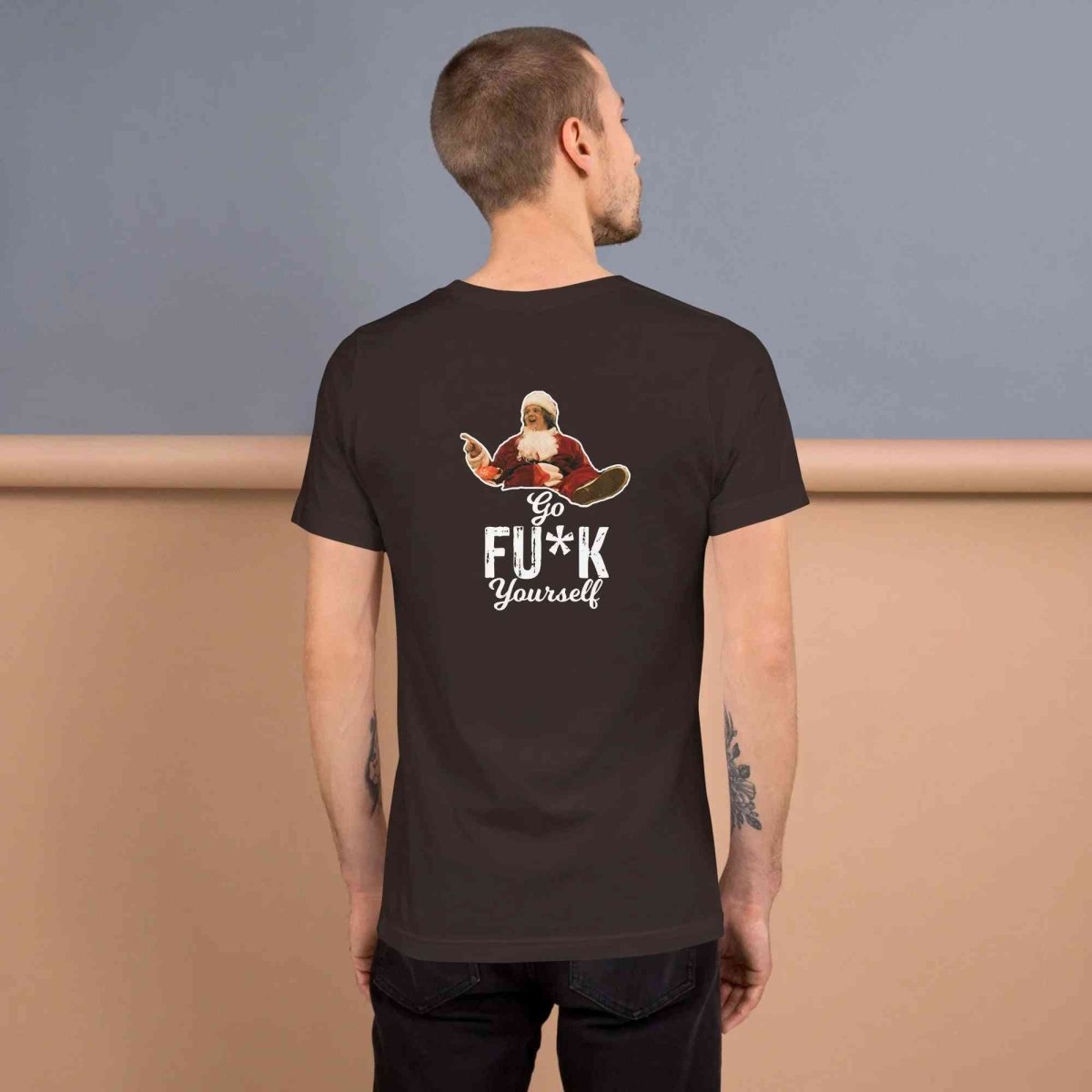 Lewis Capaldi Christmas T-Shirt | Unisex 'Go Fu*k Yourself' Festive Tee Alcyone213k