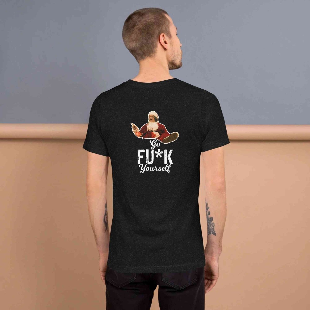 Lewis Capaldi Christmas T-Shirt | Unisex 'Go Fu*k Yourself' Festive Tee Alcyone213k