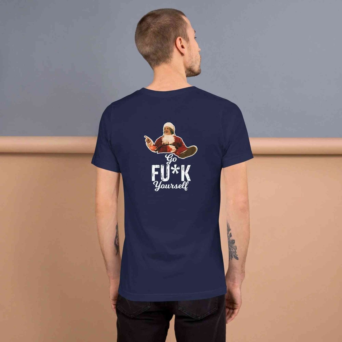Lewis Capaldi Christmas T-Shirt | Unisex 'Go Fu*k Yourself' Festive Tee Alcyone213k