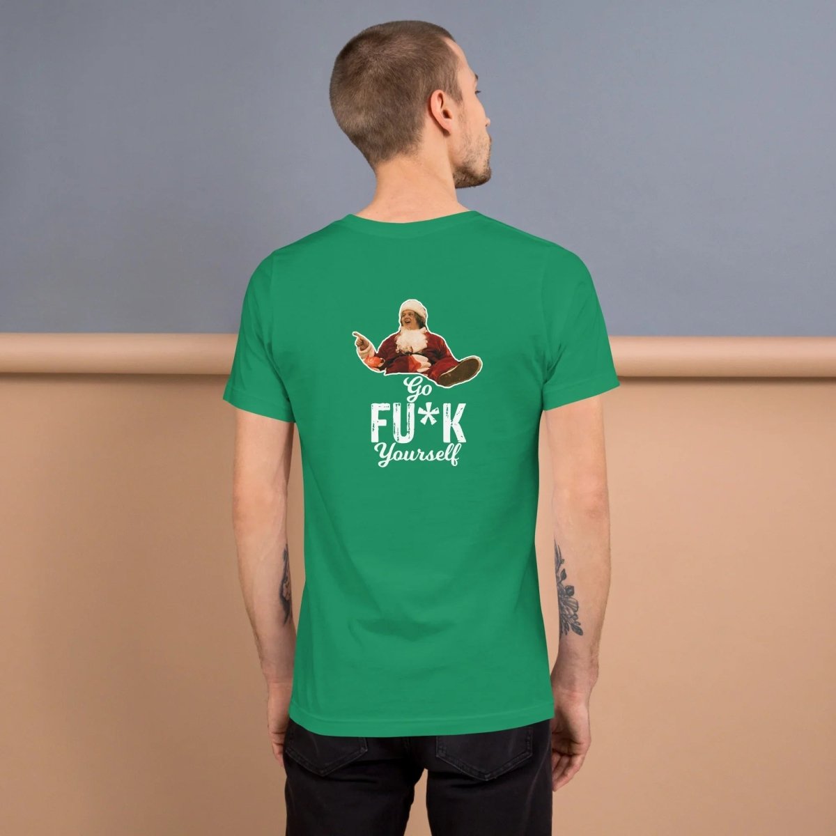 Lewis Capaldi Christmas T-Shirt | Unisex 'Go Fu*k Yourself' Festive Tee Alcyone213k