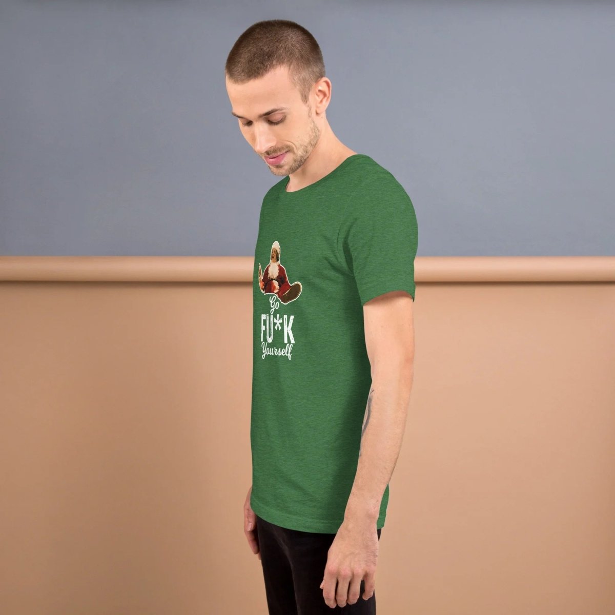 Lewis Capaldi Christmas T-Shirt | Unisex 'Go Fu*k Yourself' Festive Tee Alcyone213k