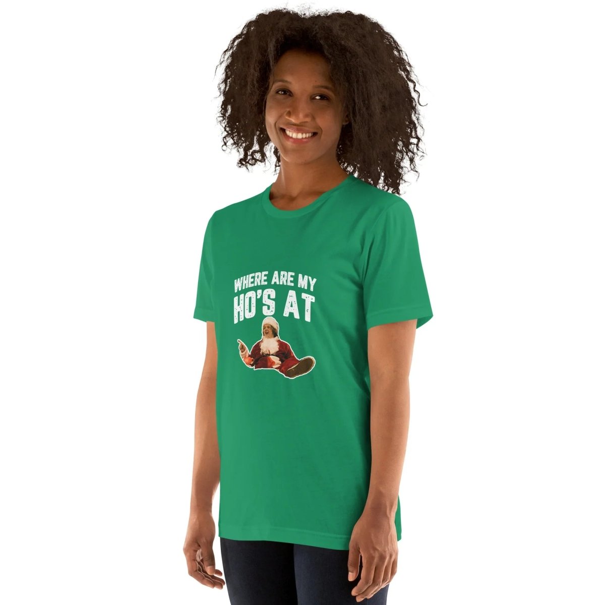 Lewis Capaldi Christmas T-Shirt | Unisex "Where Are My Ho's At" Cotton Tee Alcyone213k