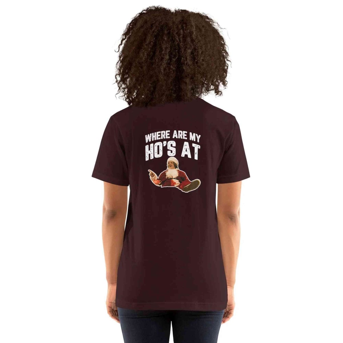 Lewis Capaldi Christmas T-Shirt | Unisex "Where Are My Ho's At" Cotton Tee Alcyone213k