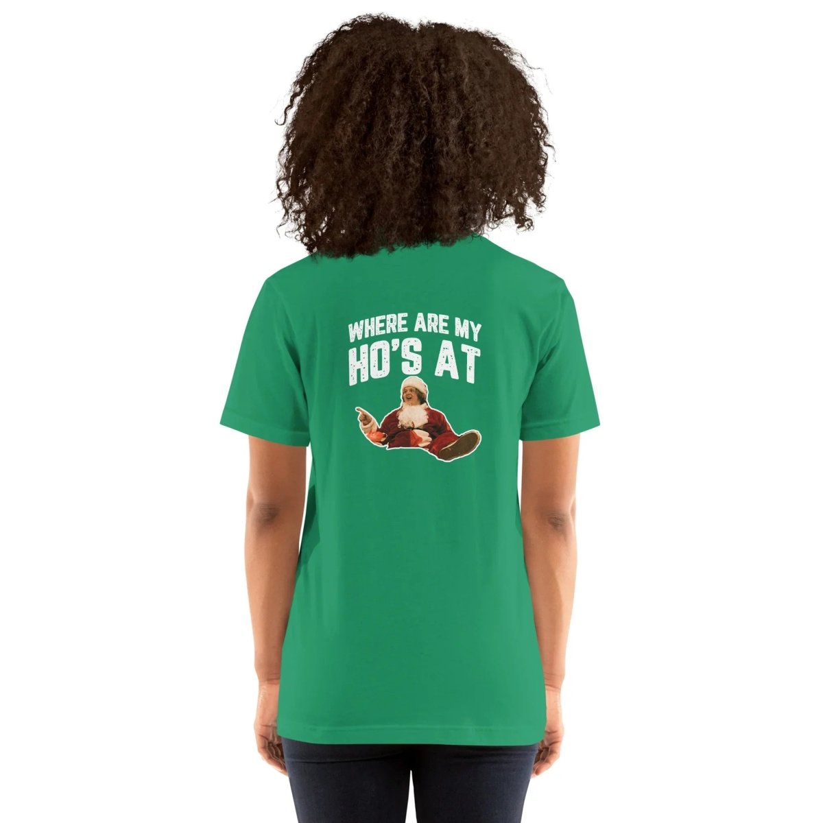 Lewis Capaldi Christmas T-Shirt | Unisex "Where Are My Ho's At" Cotton Tee Alcyone213k