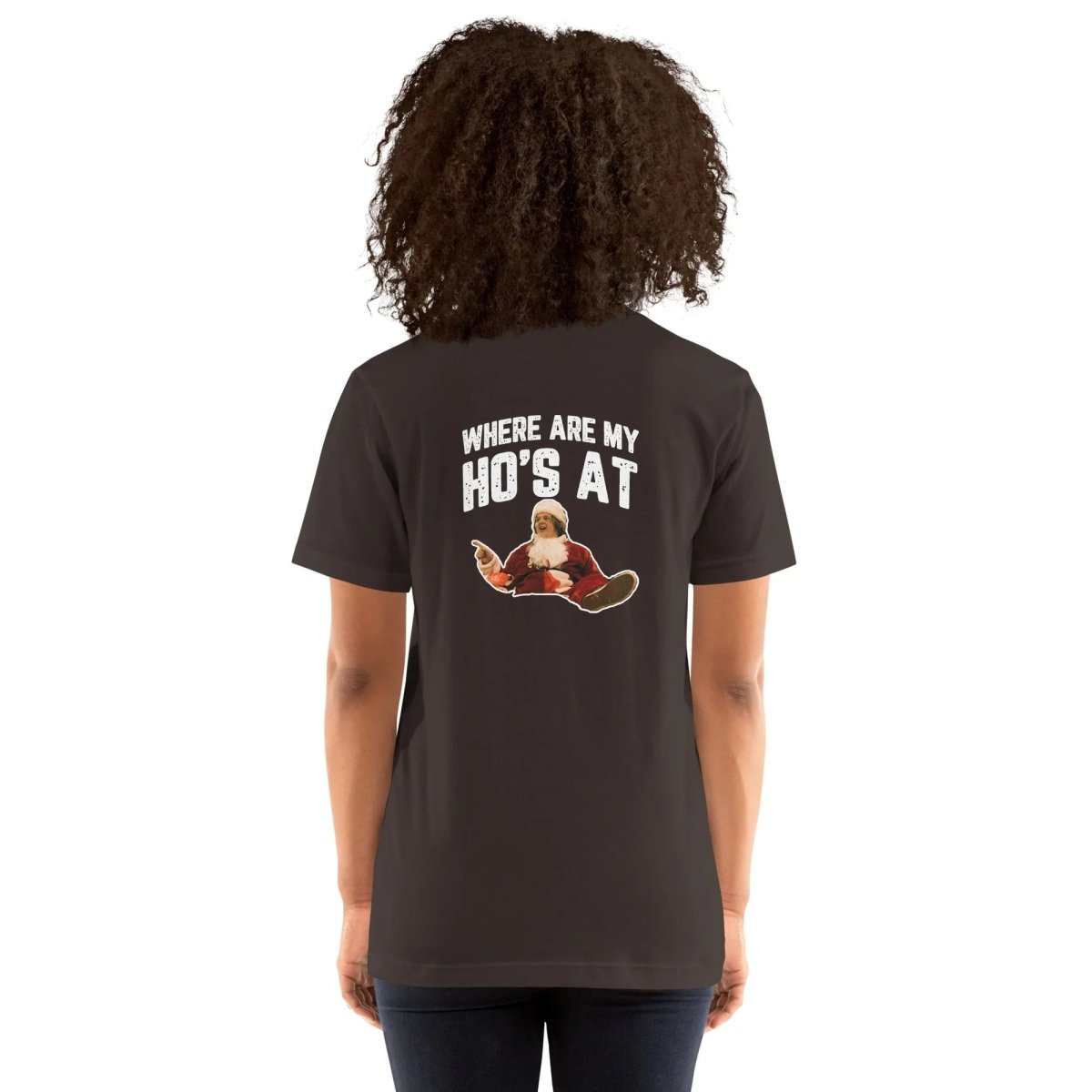 Lewis Capaldi Christmas T-Shirt | Unisex "Where Are My Ho's At" Cotton Tee Alcyone213k