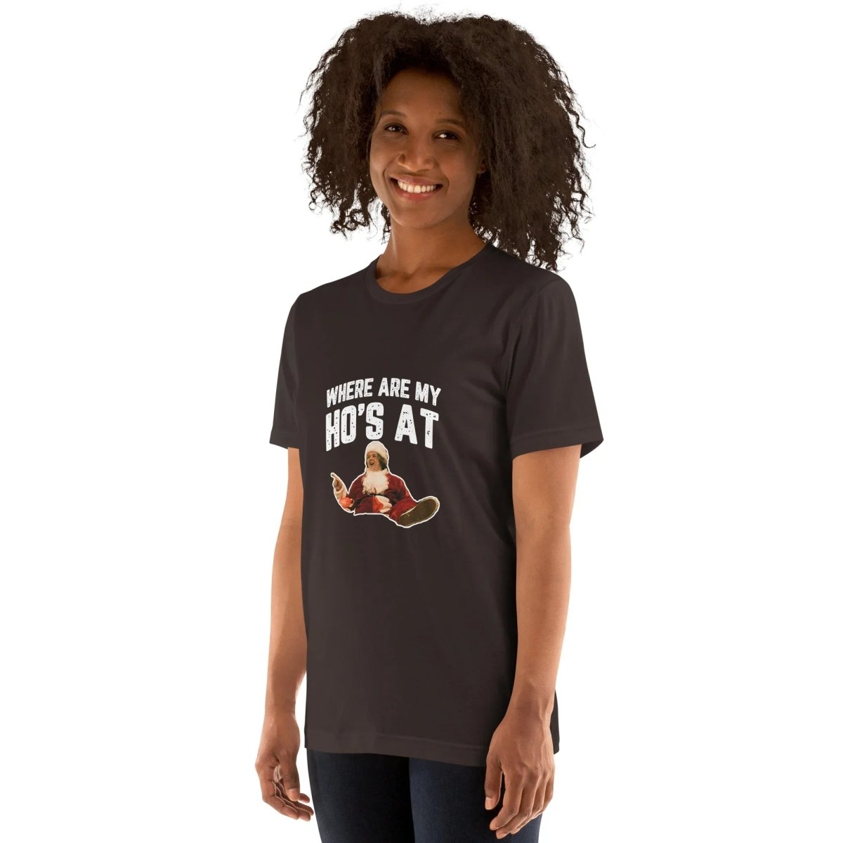 Lewis Capaldi Christmas T-Shirt | Unisex "Where Are My Ho's At" Cotton Tee Alcyone213k