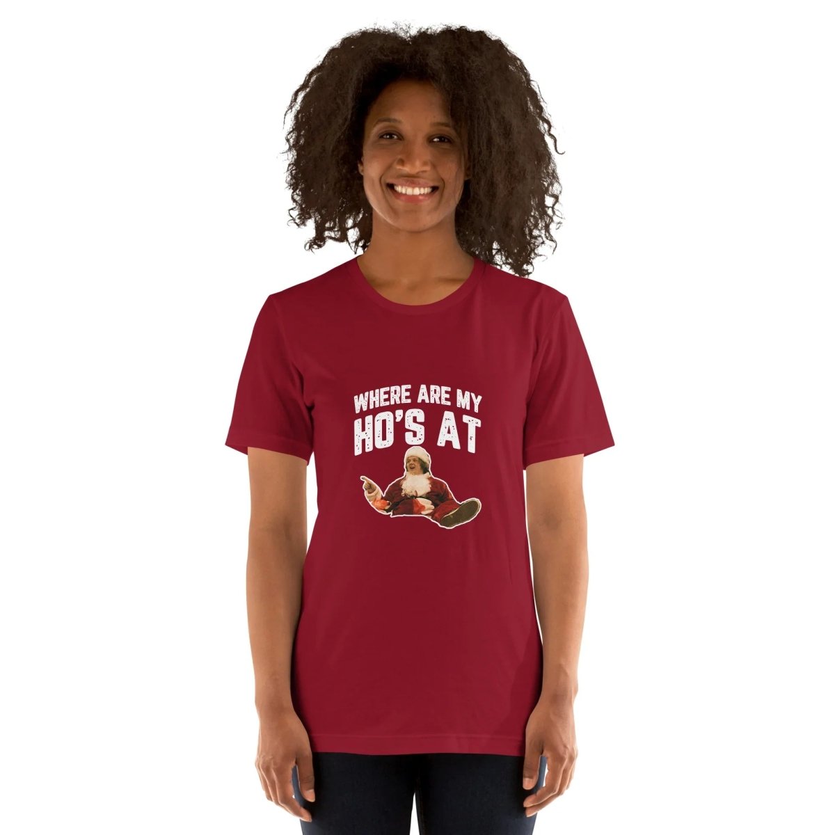 Lewis Capaldi Christmas T-Shirt | Unisex "Where Are My Ho's At" Cotton Tee Alcyone213k