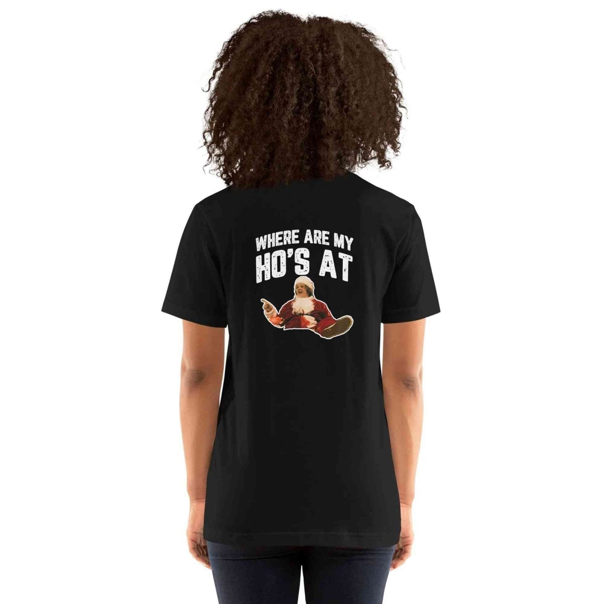 Lewis Capaldi Christmas T-Shirt | Unisex "Where Are My Ho's At" Cotton Tee Alcyone213k