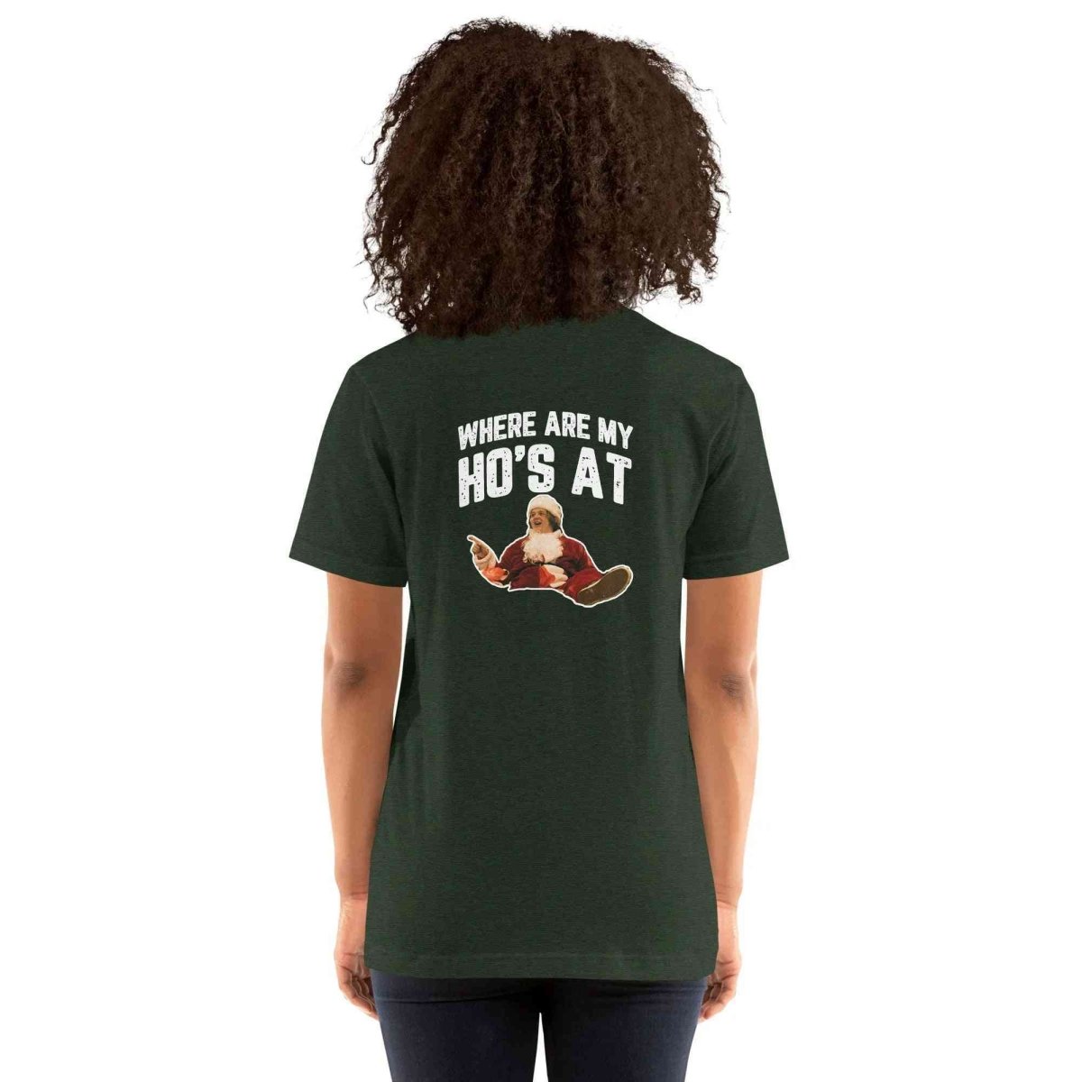 Lewis Capaldi Christmas T-Shirt | Unisex "Where Are My Ho's At" Cotton Tee Alcyone213k