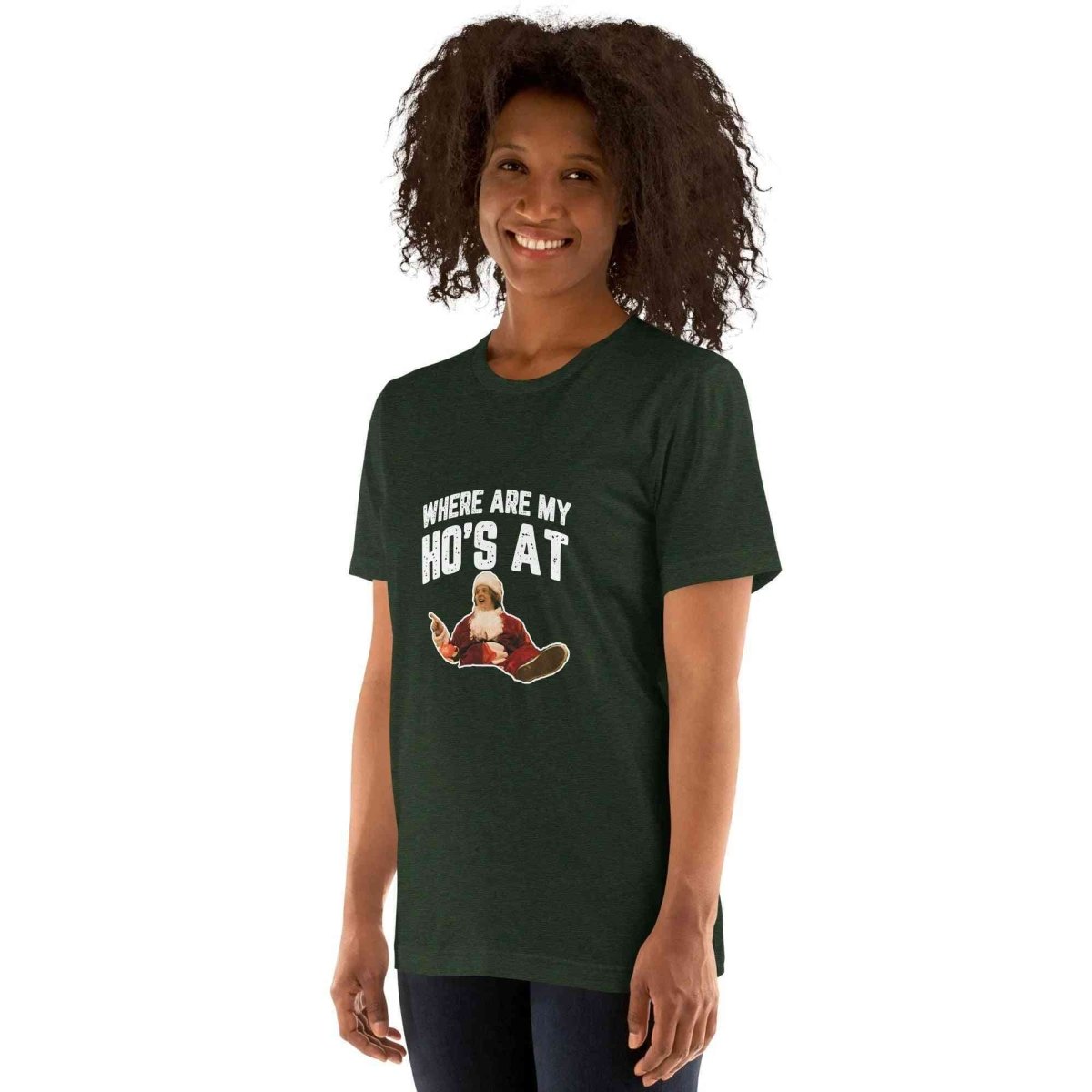 Lewis Capaldi Christmas T-Shirt | Unisex "Where Are My Ho's At" Cotton Tee Alcyone213k