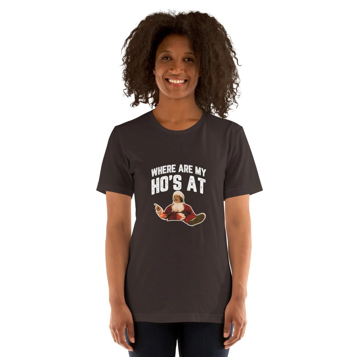 Lewis Capaldi Christmas T-Shirt | Unisex "Where Are My Ho's At" Cotton Tee Alcyone213k