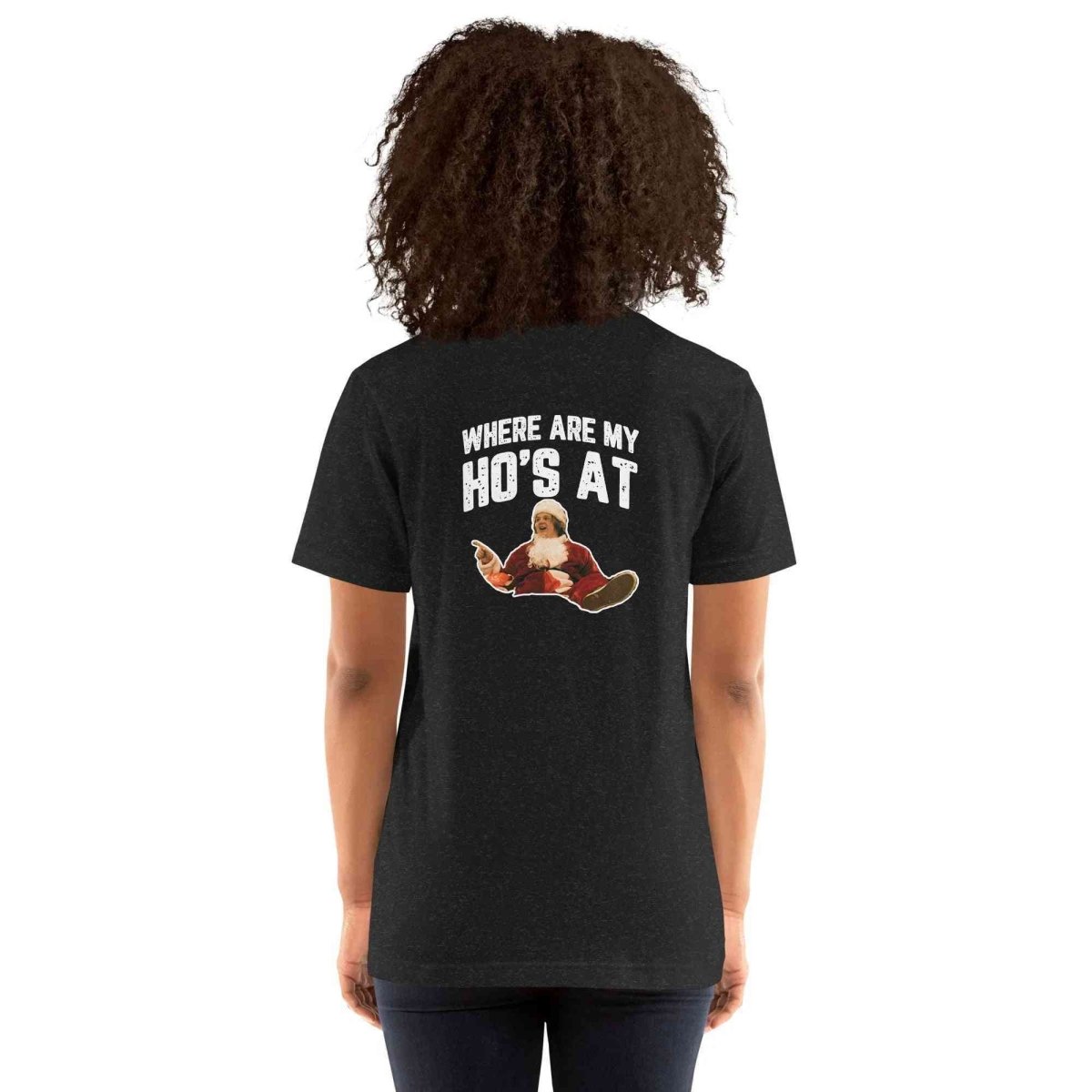 Lewis Capaldi Christmas T-Shirt | Unisex "Where Are My Ho's At" Cotton Tee Alcyone213k