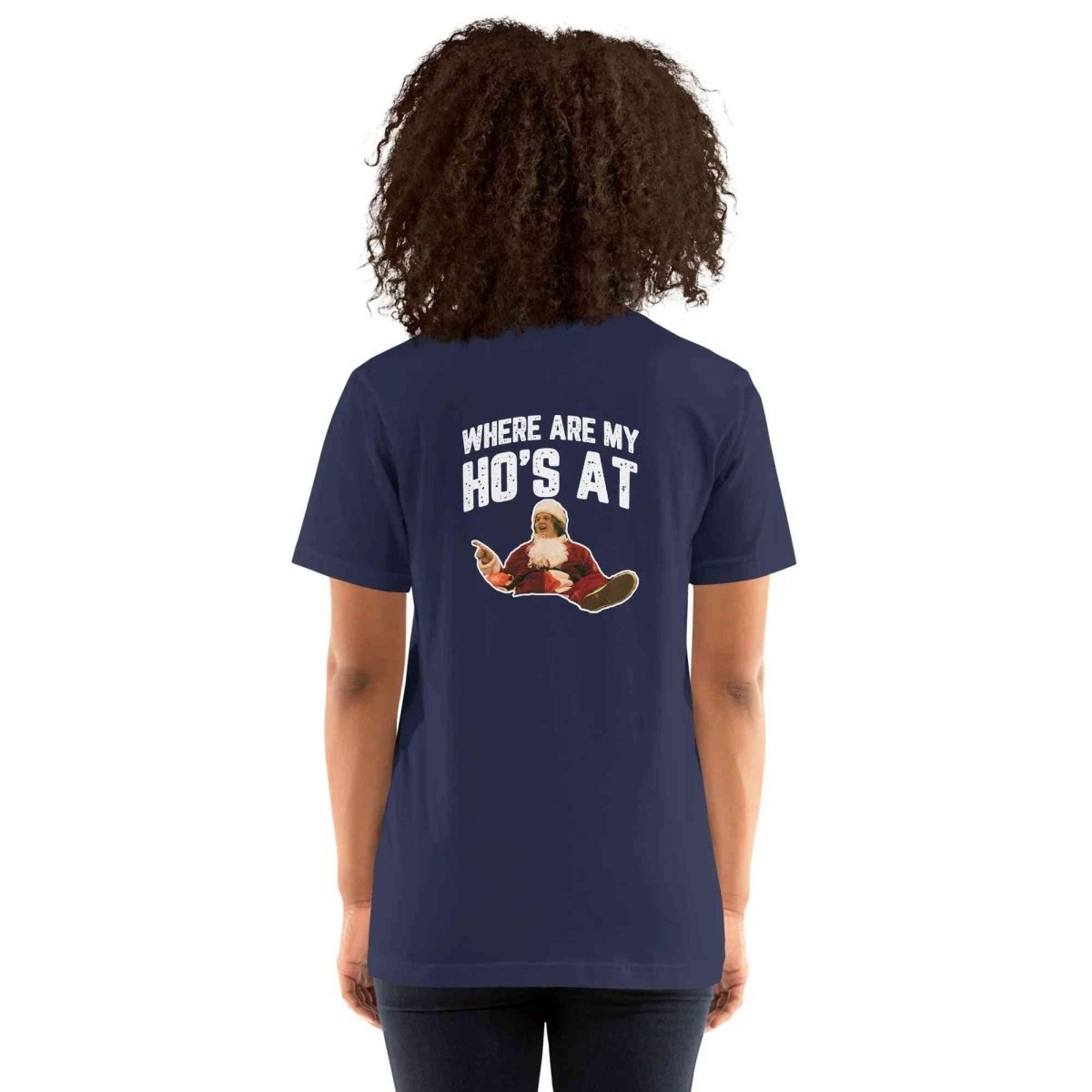 Lewis Capaldi Christmas T-Shirt | Unisex "Where Are My Ho's At" Cotton Tee Alcyone213k