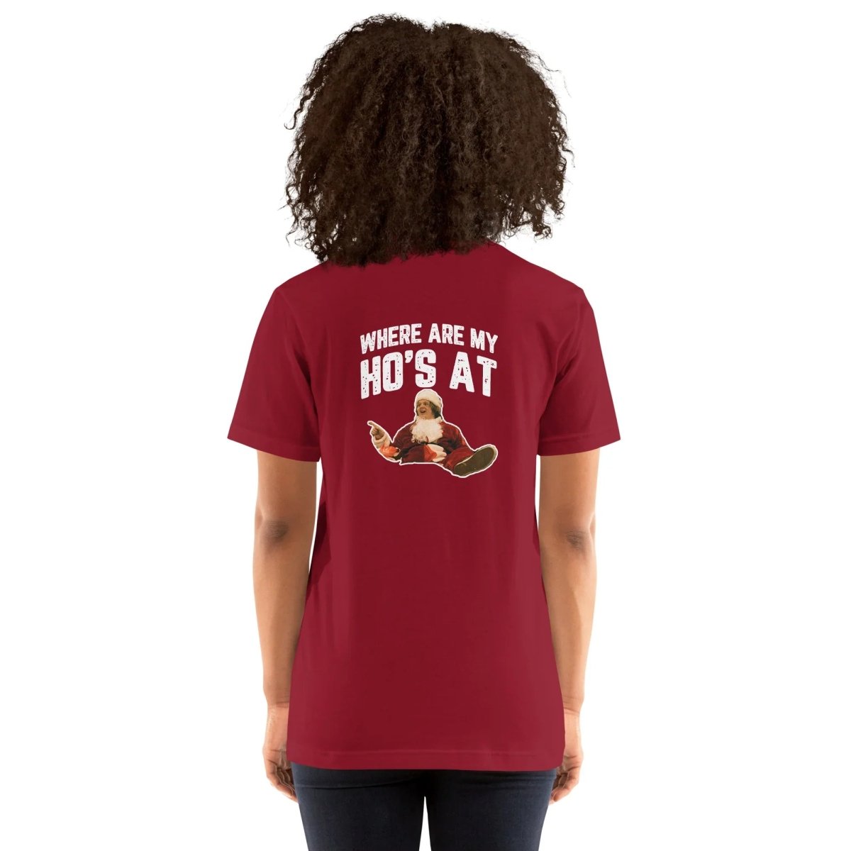 Lewis Capaldi Christmas T-Shirt | Unisex "Where Are My Ho's At" Cotton Tee Alcyone213k
