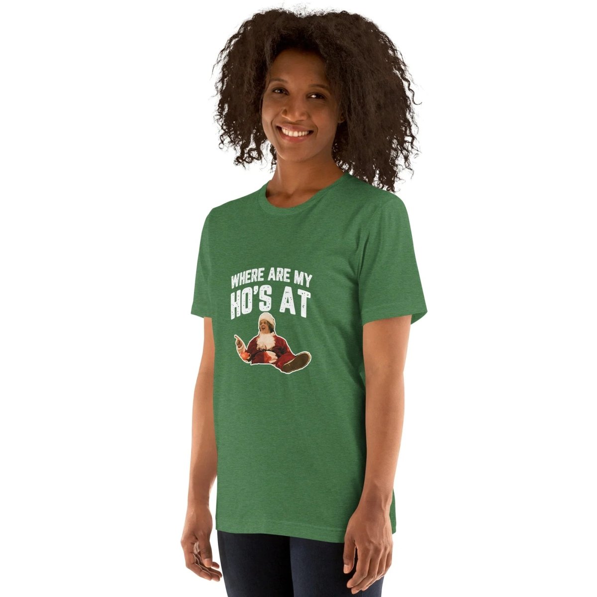 Lewis Capaldi Christmas T-Shirt | Unisex "Where Are My Ho's At" Cotton Tee Alcyone213k